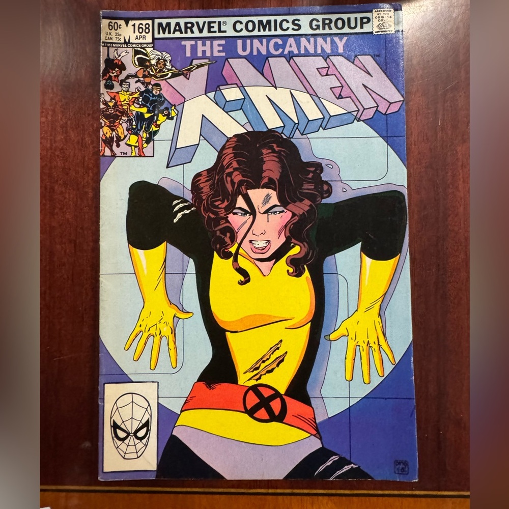The Uncanny X-Men Comic Issue 168